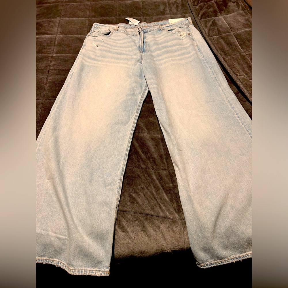 American eagle wide leg jeans